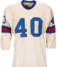 Joe Morrison New York Giants Long Sleeve Vintage Style Throwback Football Jersey