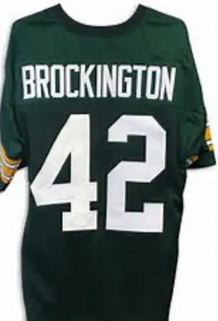 John Brockington Green Bay Packers Throwback Football Jersey