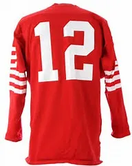 John Brodie San Francisco 49ers Long Sleeve Vintage Style Throwback Football Jersey