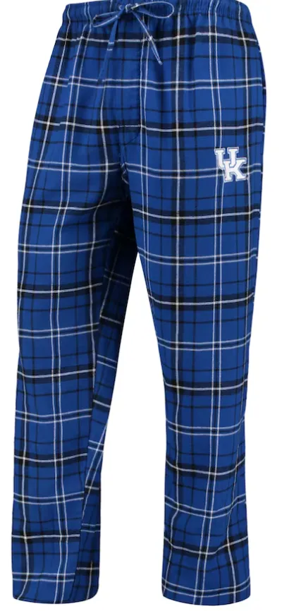 Kentucky Wildcats Adult Concepts Sports Flannel Pajama Pants