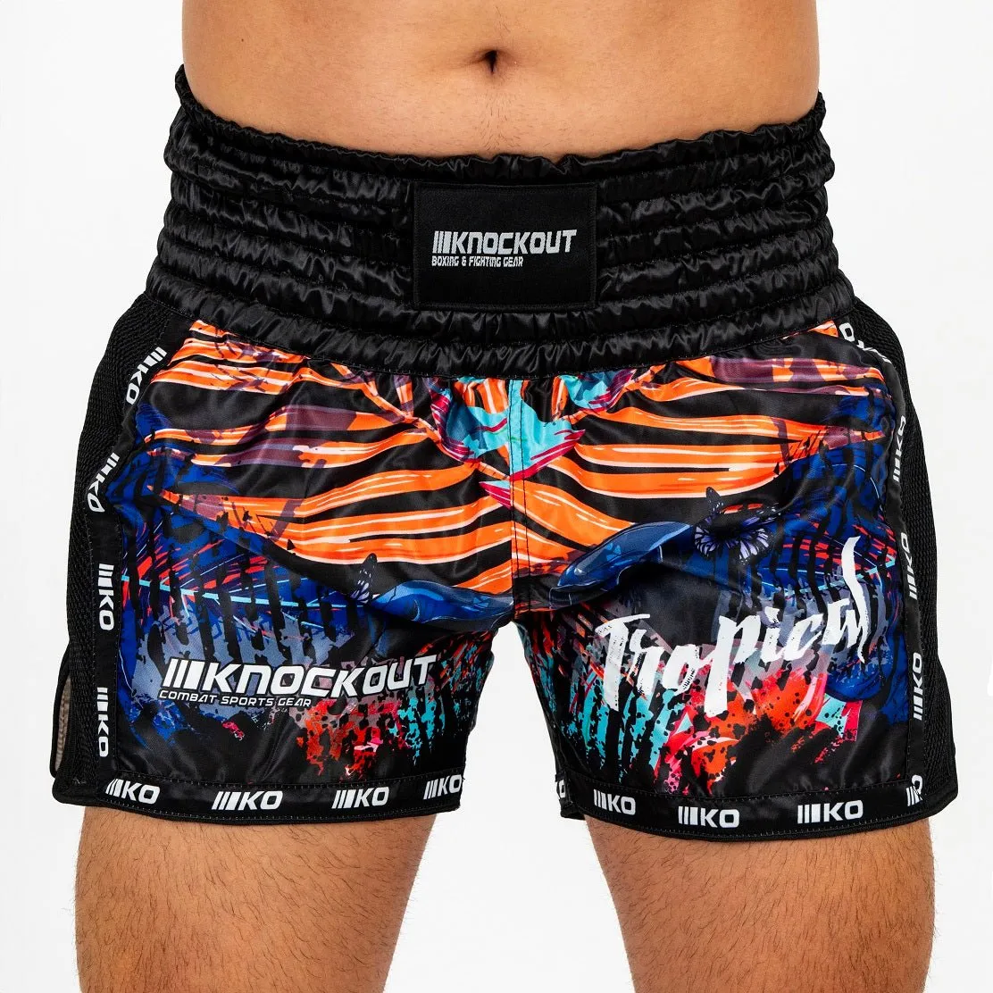 Knockout Tropical Kickboxing Shorts