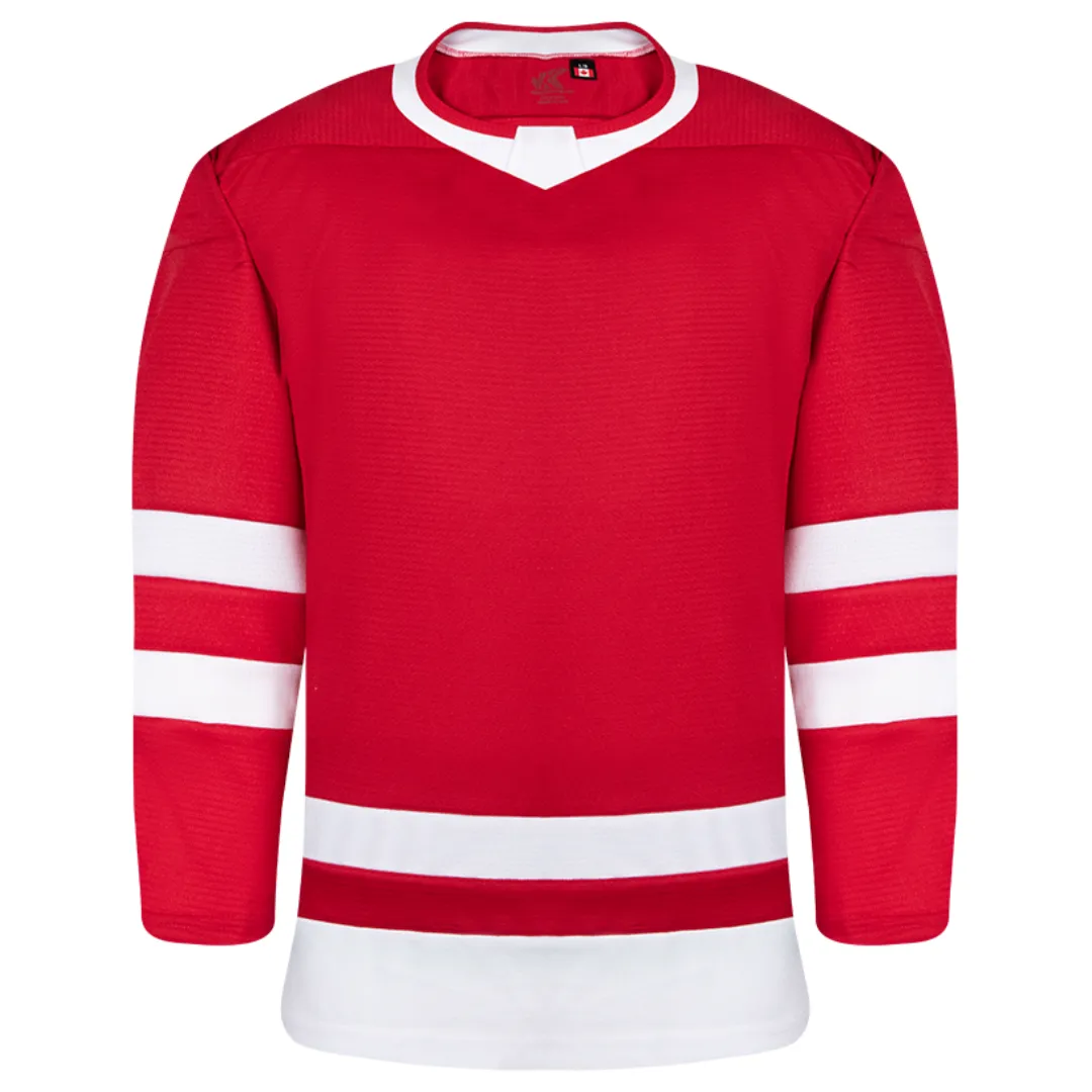 Kobe K3GLI Red/White Premium League Hockey Jersey