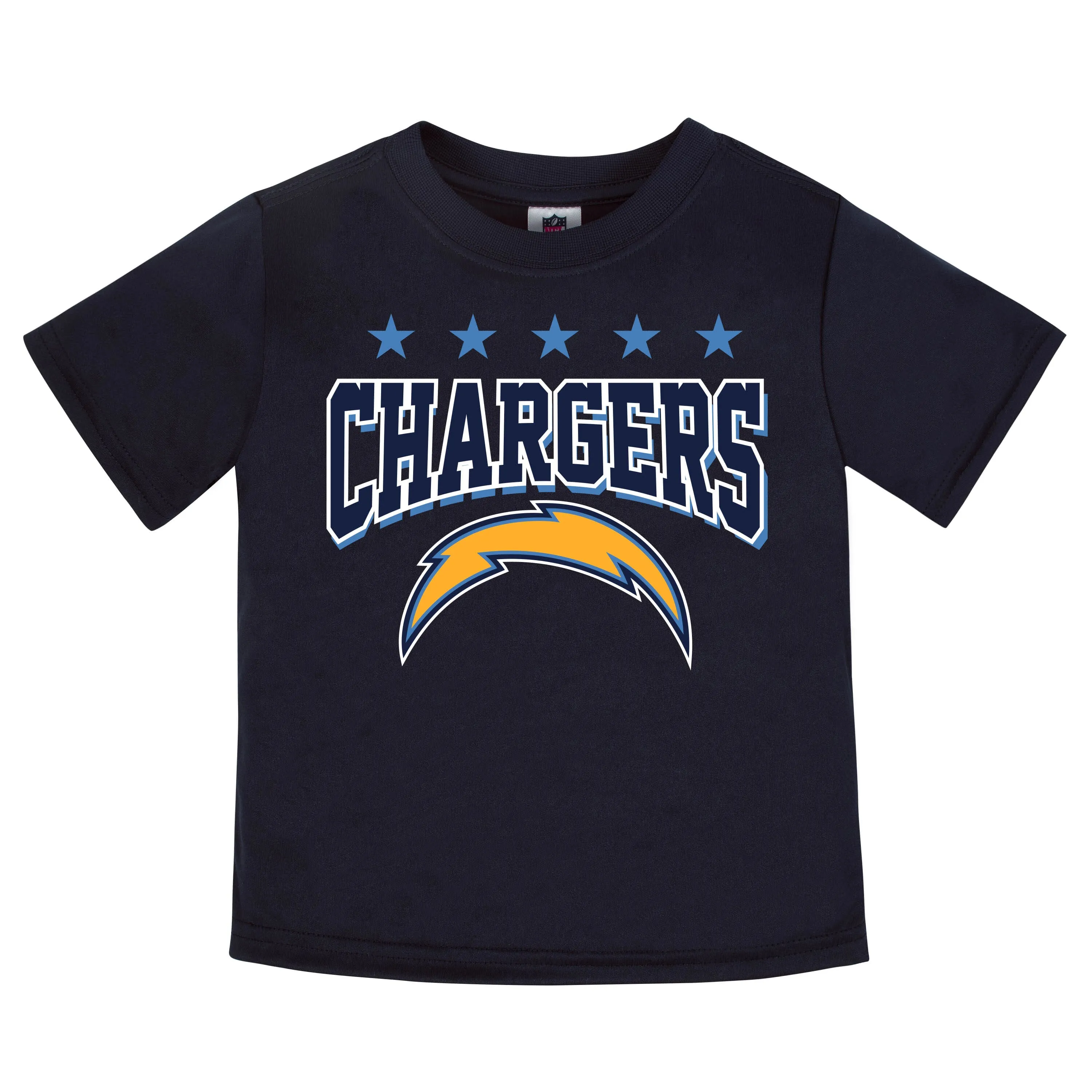 LA Chargers Boys Short Sleeve Tee Shirt