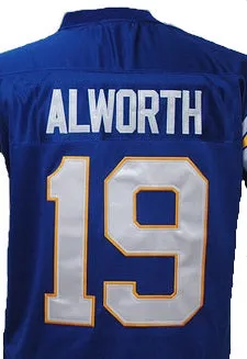 Lance Alworth San Diego Chargers Throwback Football Jersey