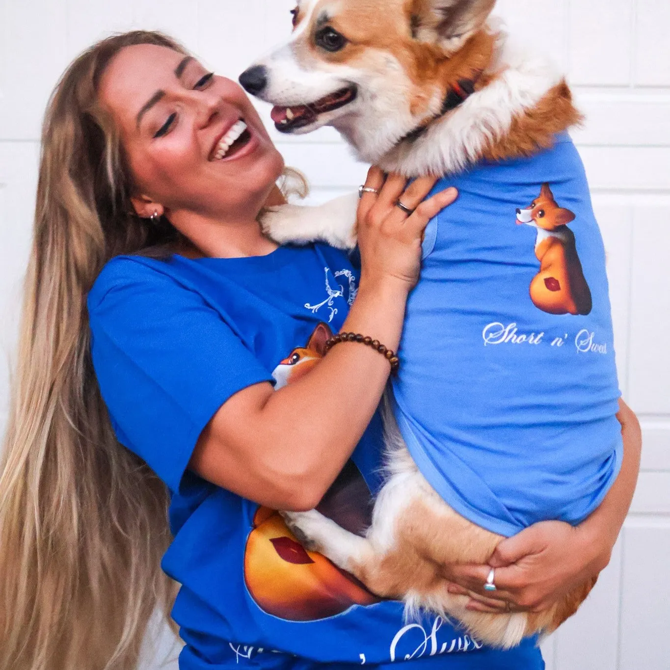 Limited Edition Short n' Sweet Corgi Human Tee