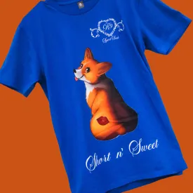 Limited Edition Short n' Sweet Corgi Human Tee