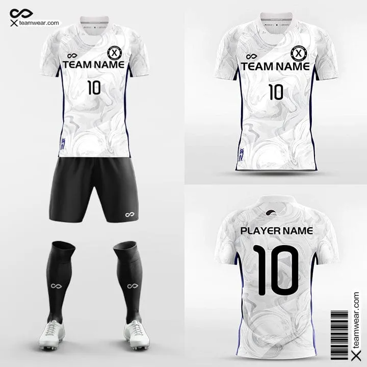 Marble Design - Custom Soccer Jerseys Kit Sublimated for High School