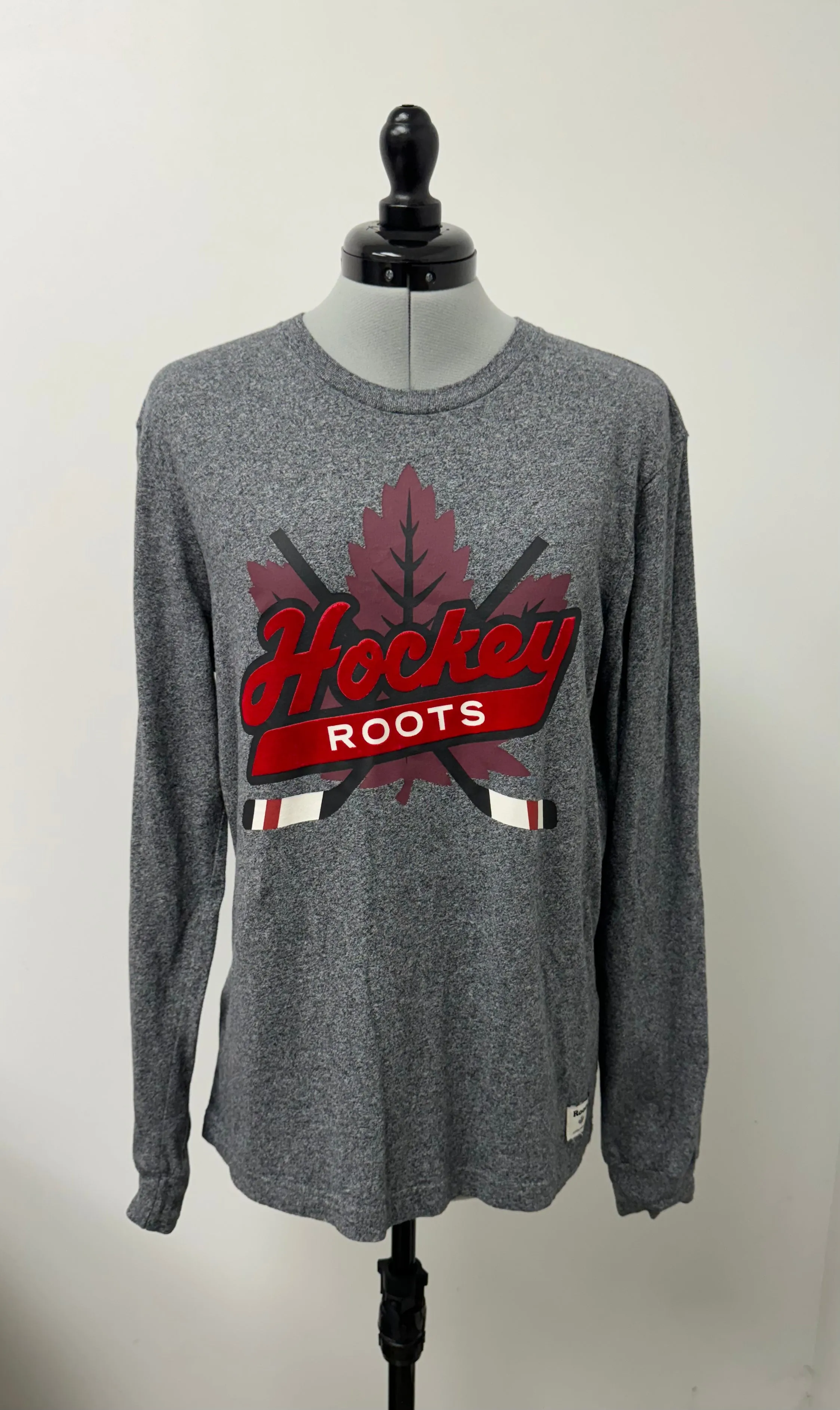 Men’s Roots Long Sleeve Top, XSmall