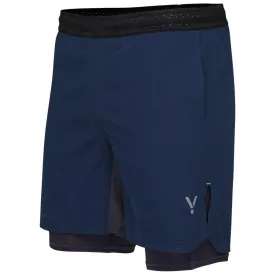 Mens Swift 2-In-1 Shorts (Navy)