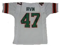 Michael Irvin Miami Hurricanes College Football Throwback Jersey