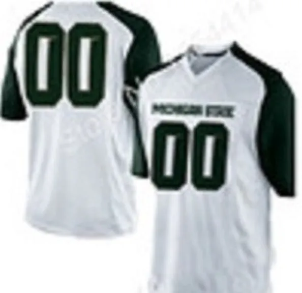 Michigan State Spartans Style Customizable Football Jersey