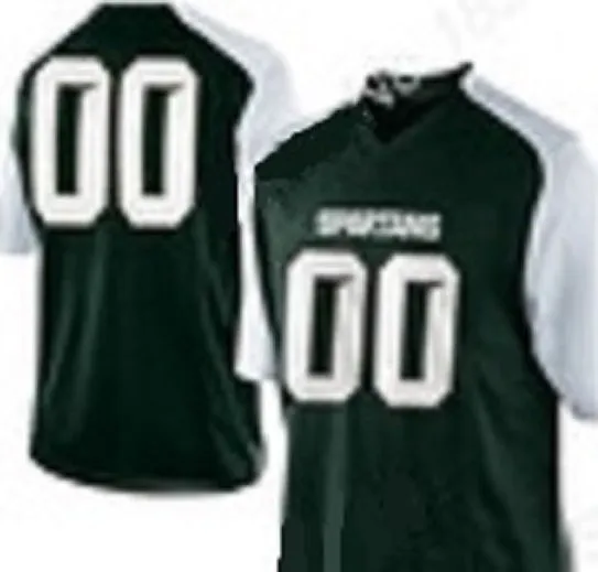 Michigan State Spartans Style Customizable Football Jersey