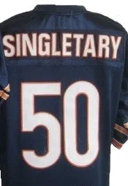 Mike Singletary Chicago Bears Throwback Football Jersey