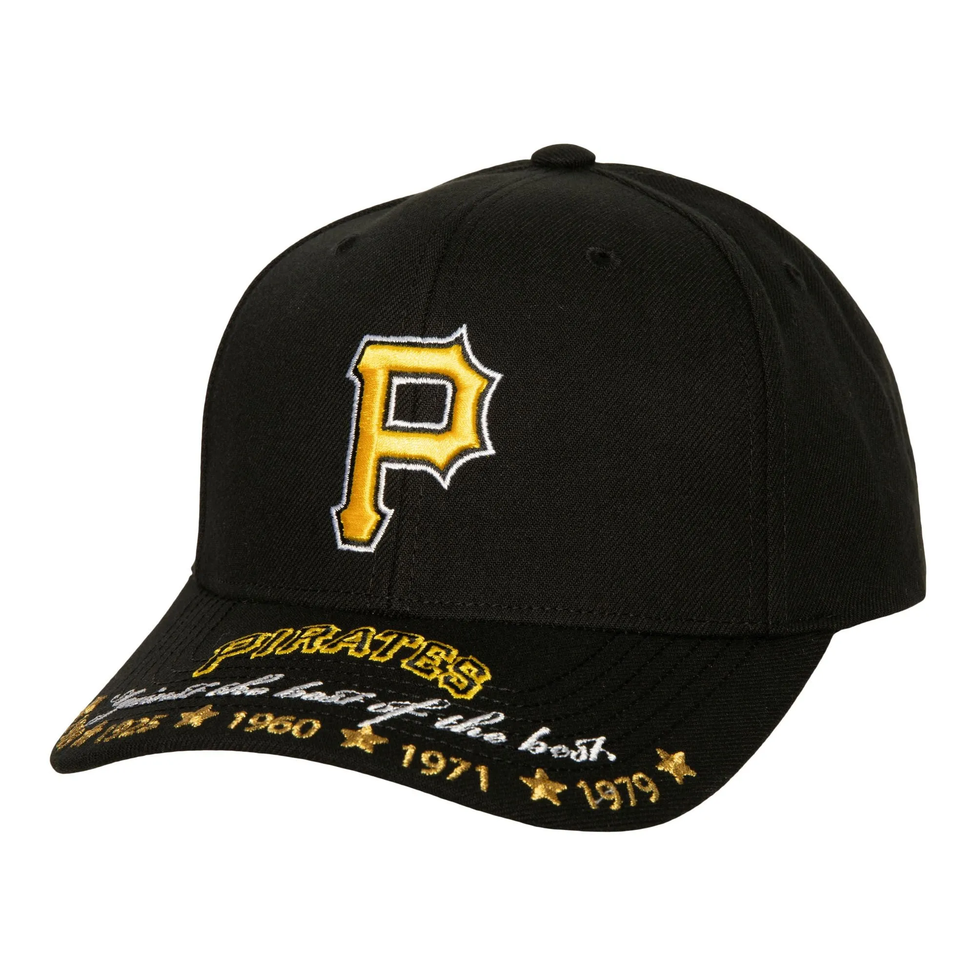 Mitchell & Ness Men's Pittsburgh Pirates Against The Best Pro Snapback Hat, Black