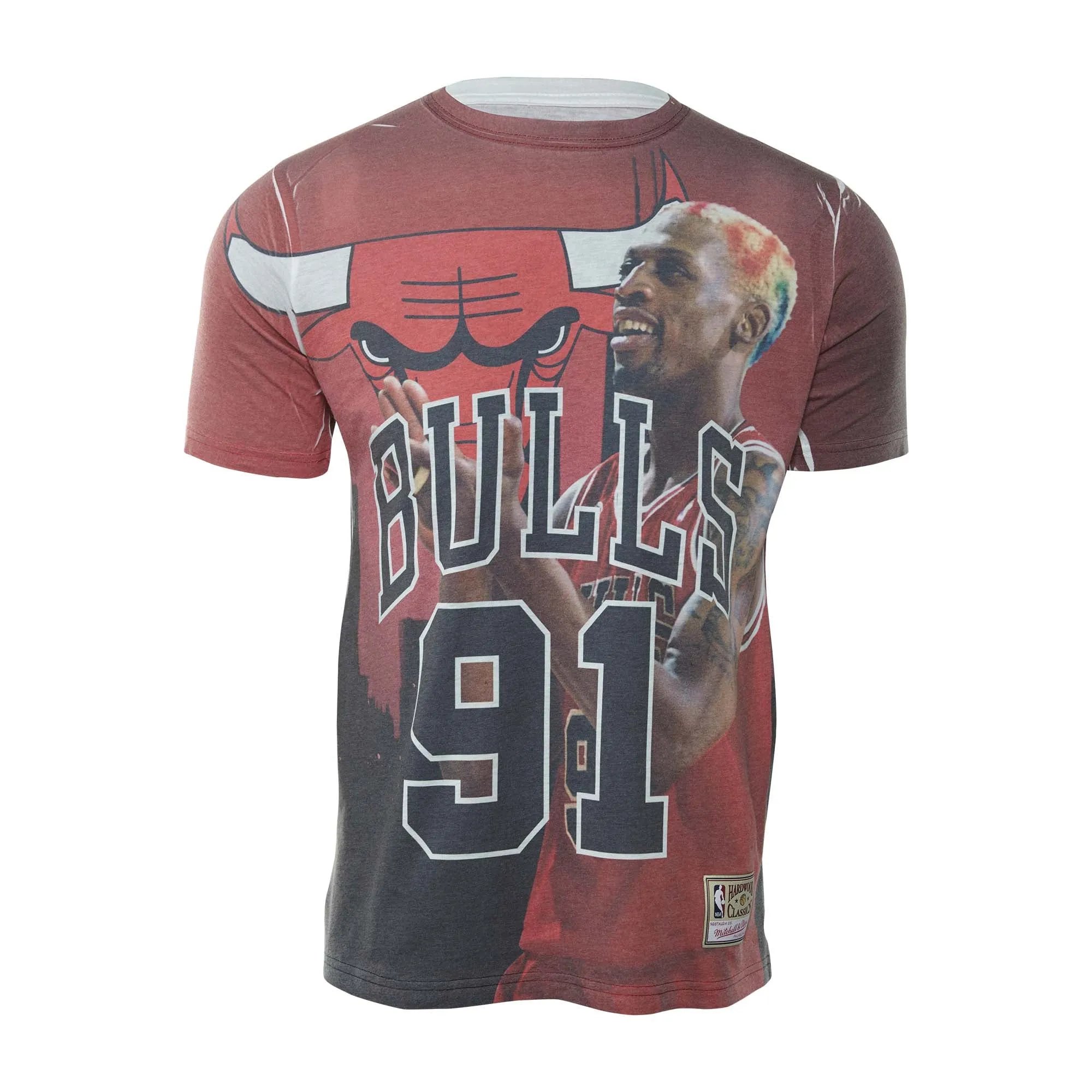 Mitchell&ness Nba City Pride N&m Tee Dennis Rodman Mens Style : Bmtrkt18007