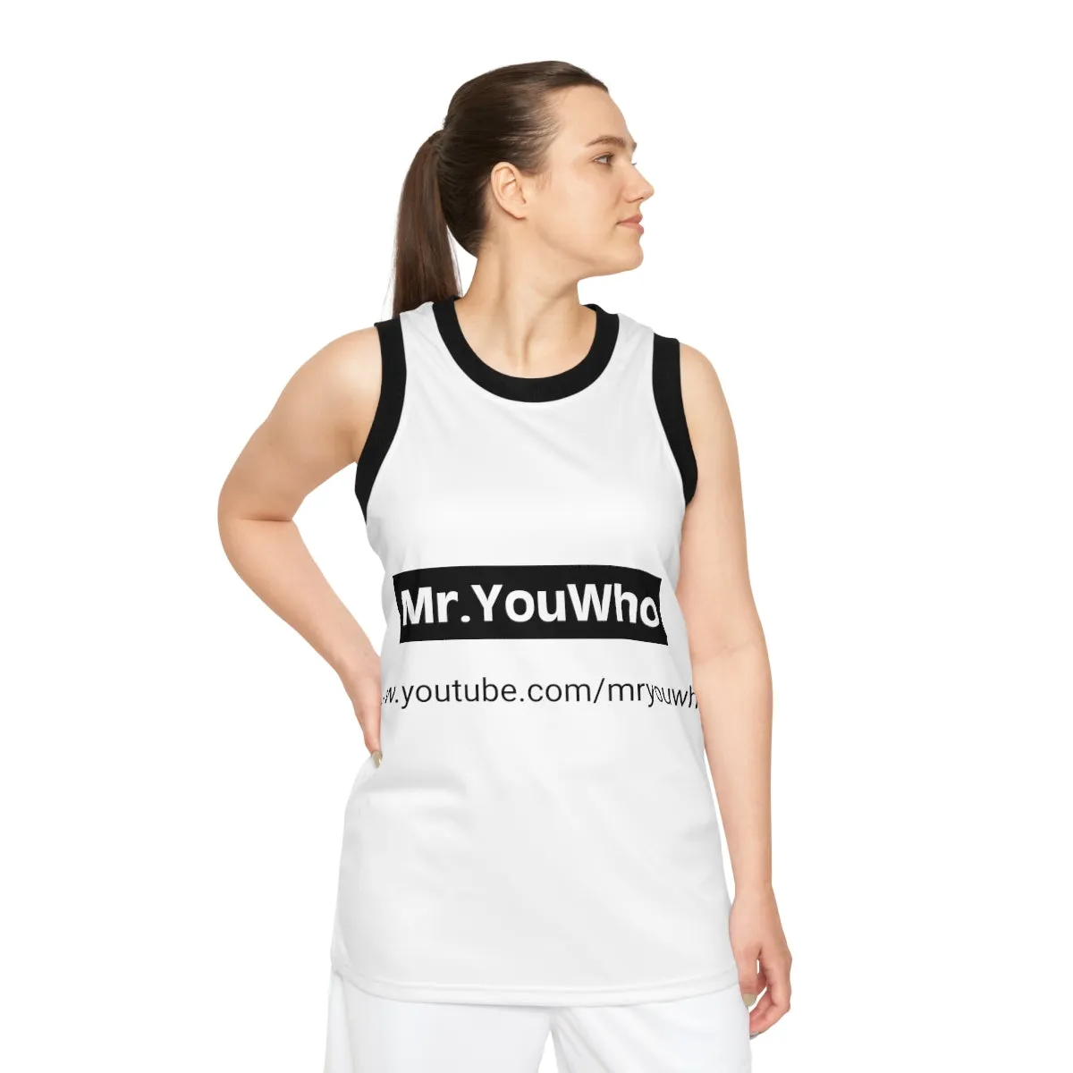 MrYouWho Unisex Basketball Jersey