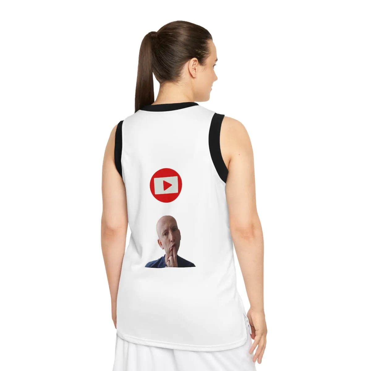 MrYouWho Unisex Basketball Jersey