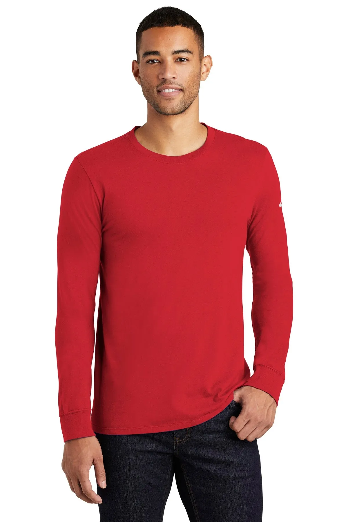 Nike Core Cotton Long Sleeve Tee. NKBQ5232