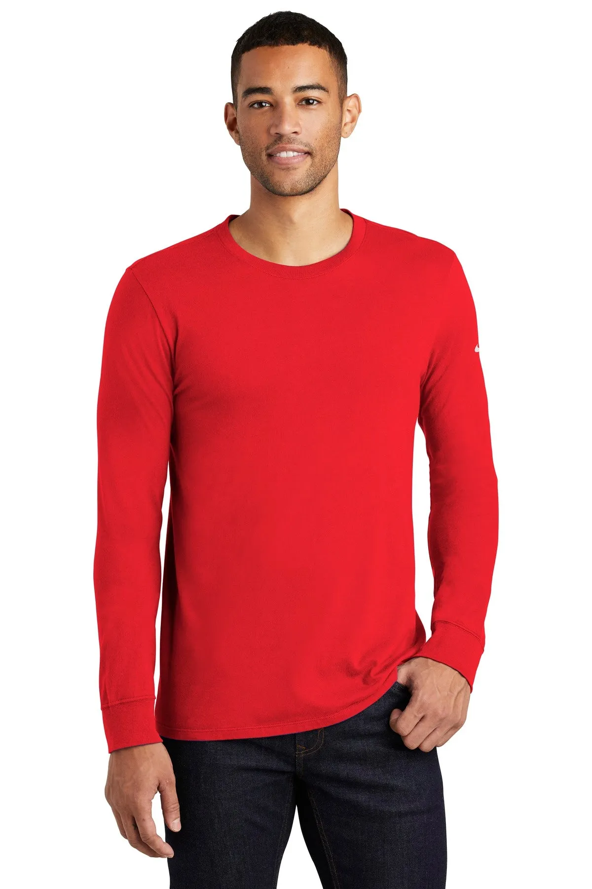 Nike Core Cotton Long Sleeve Tee. NKBQ5232