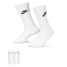 Nike Sportswear Everyday Essential Crew Socks (3 Pairs) DX5025-100