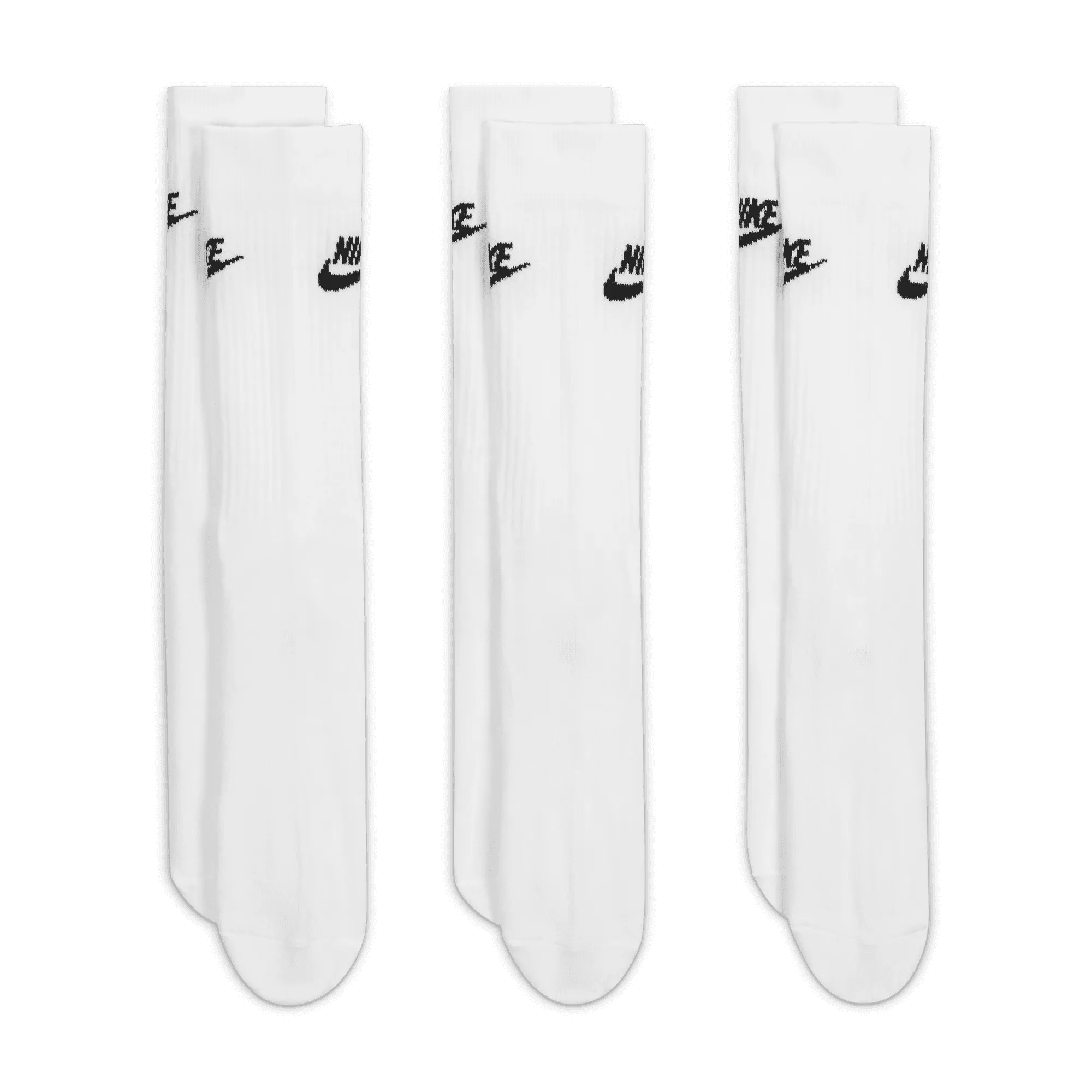 Nike Sportswear Everyday Essential Crew Socks (3 Pairs) DX5025-100