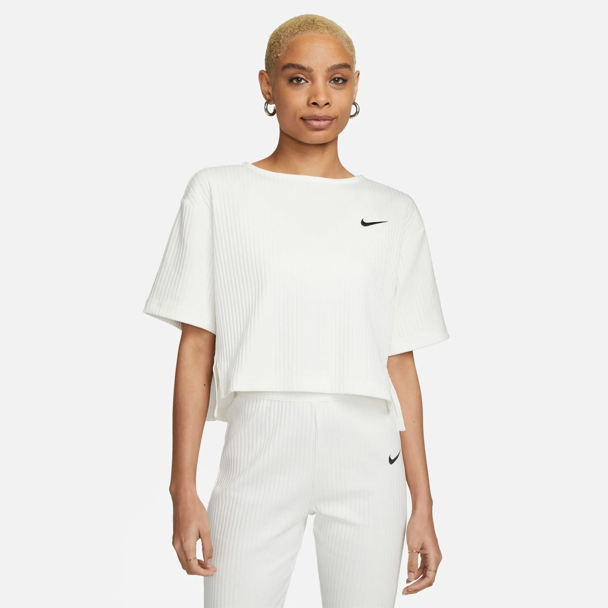 Nike Sportswear Women's Ribbed Jersey Short-Sleeve Top