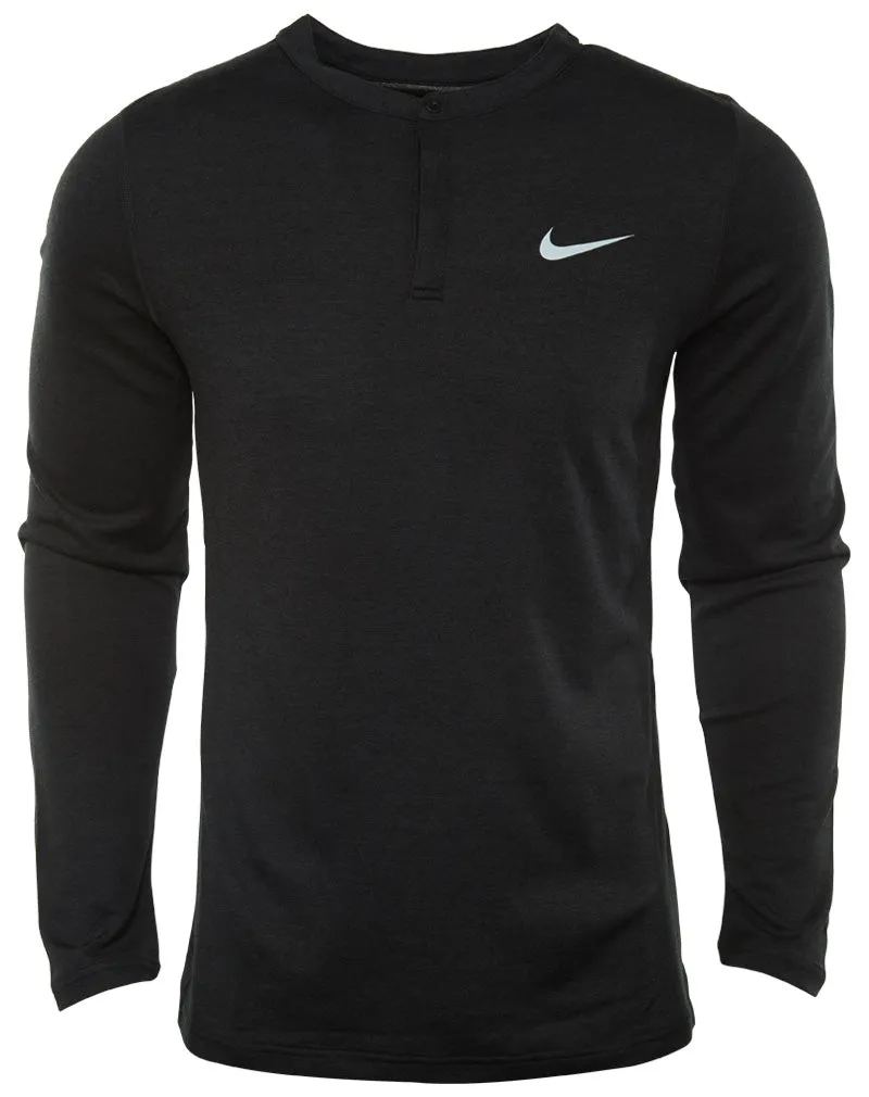 Nike Wool Henley Tennis Shirt Mens Style : 631641