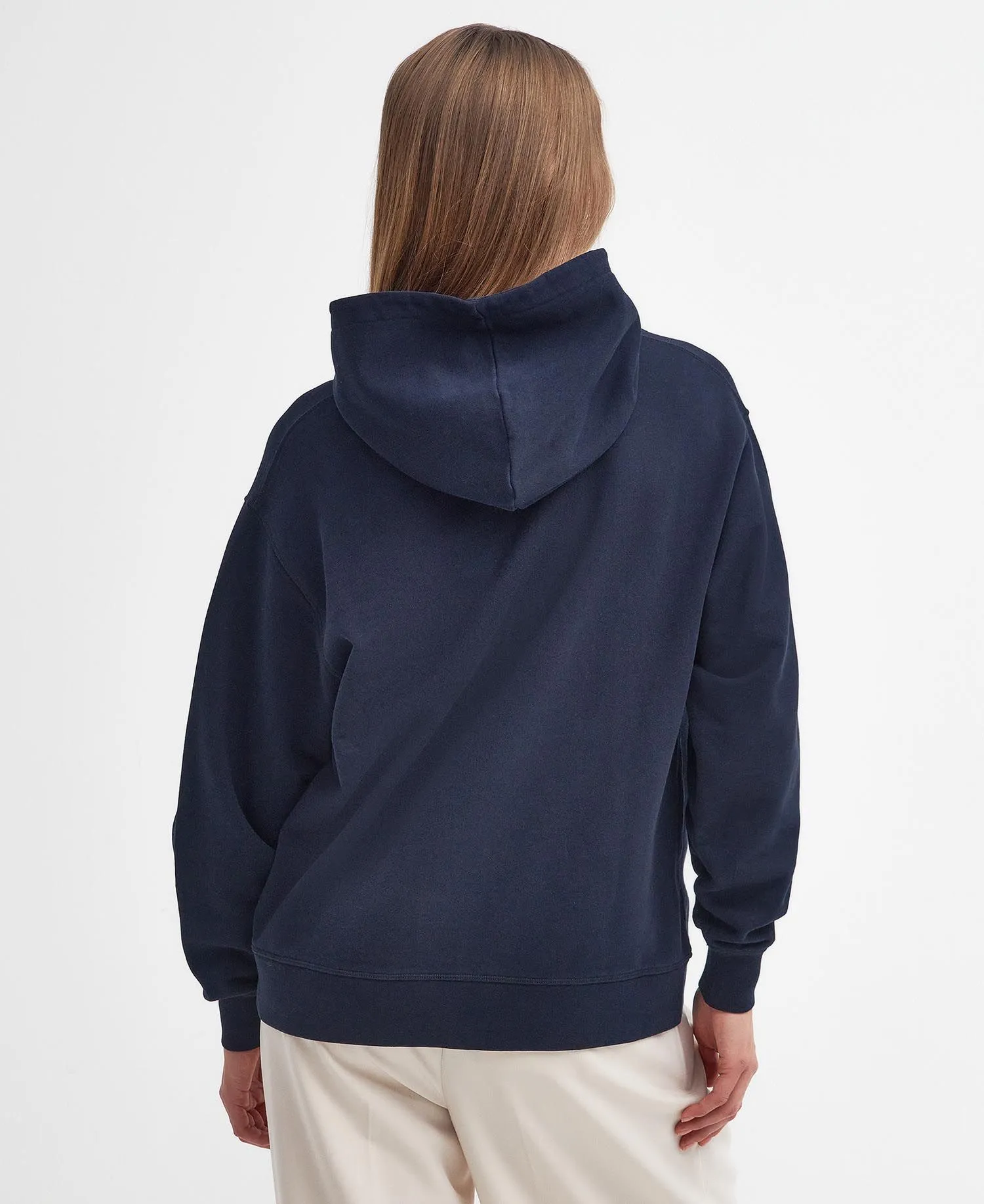 Northumberland Hoodie - Navy/White