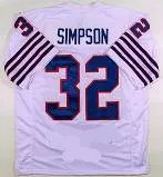 OJ Simpson Buffalo Bills Throwback Football Jersey