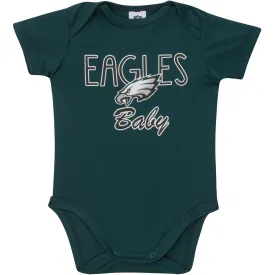 Philadelphia Eagles Baby Boy Short Sleeve Bodysuit