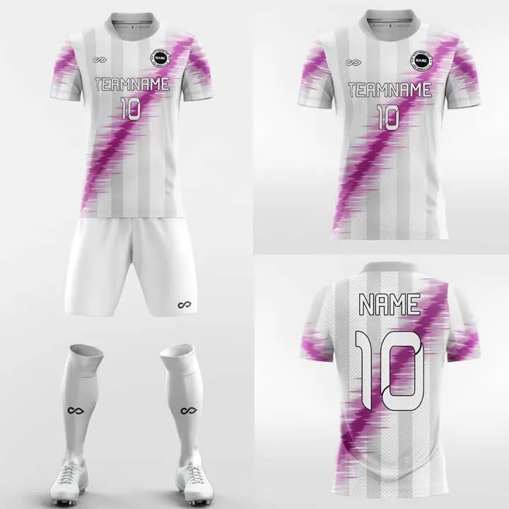 Pink Ribbon - Custom Soccer Jerseys Kit Sublimated Design