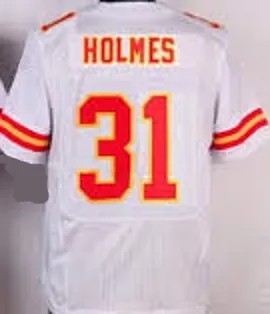 Priest Holmes Kansas City Chiefs Throwback Football Jersey