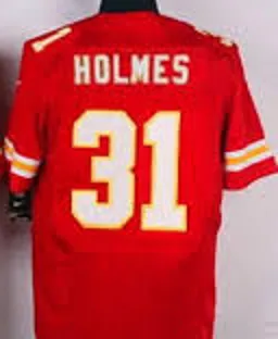 Priest Holmes Kansas City Chiefs Throwback Football Jersey