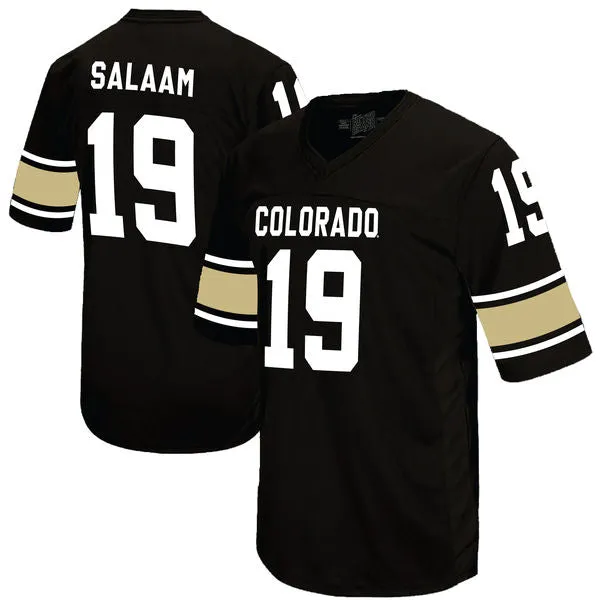 Rashaan Salaam Colorado Buffaloes College Throwback Football Jersey