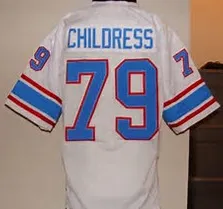 Ray Childress Houston Oilers Throwback Football Jersey