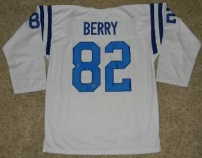 Raymond Berry Baltimore Colts Throwback Football Jersey