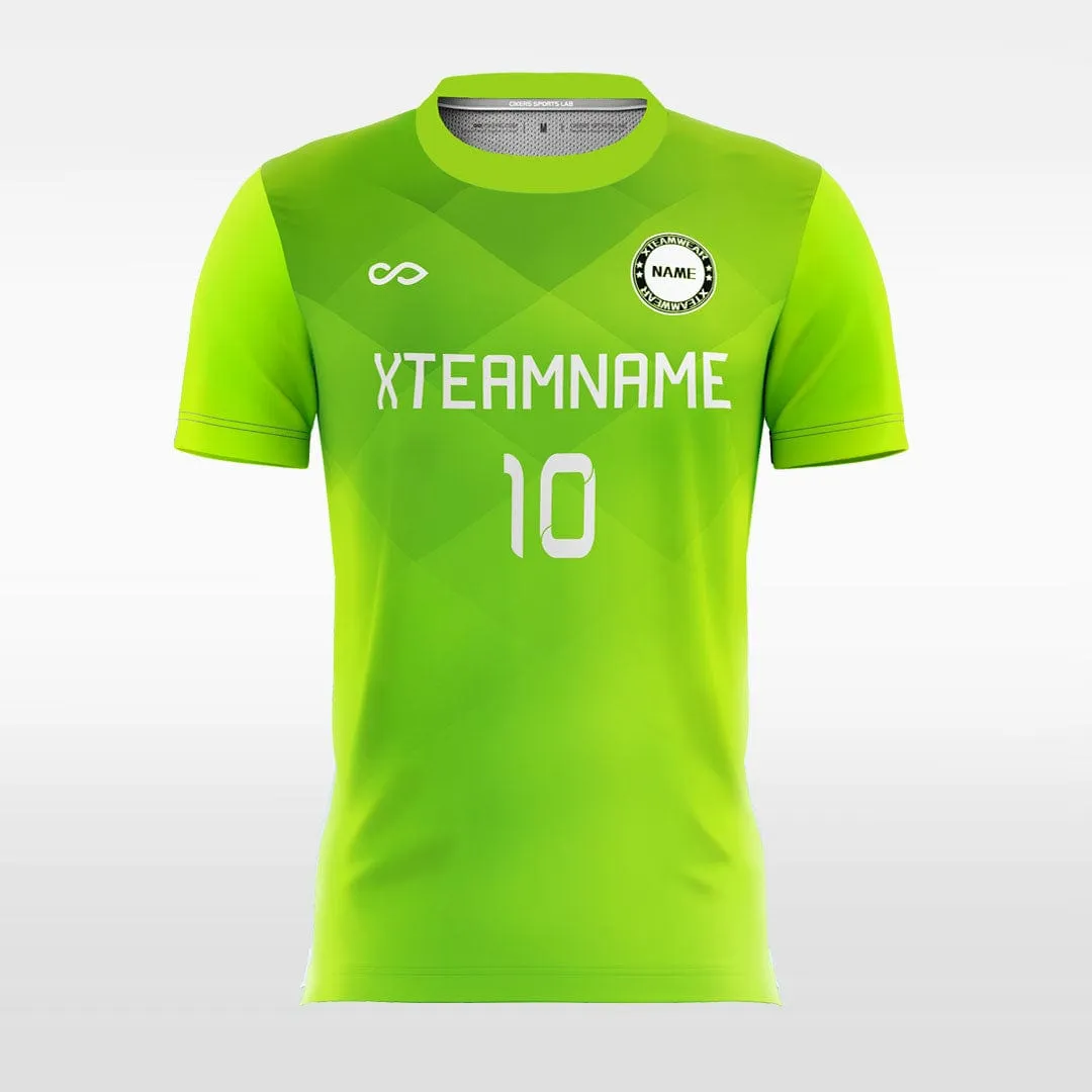 Reflection - Customized Men's Fluorescent Sublimated Soccer Jersey