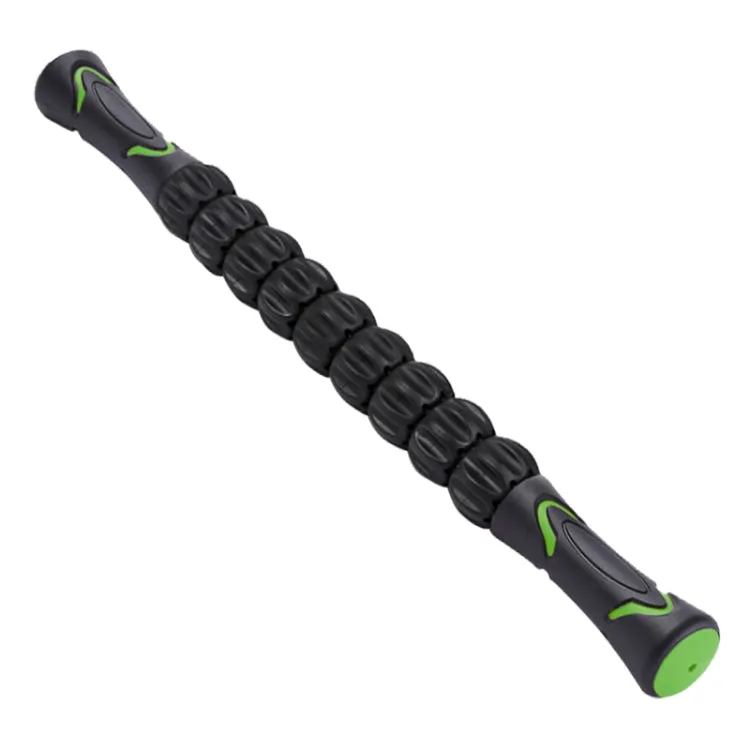 Relieving Muscle Soreness and Cramping Muscle Roller Stick Body Massage Roller(Black)