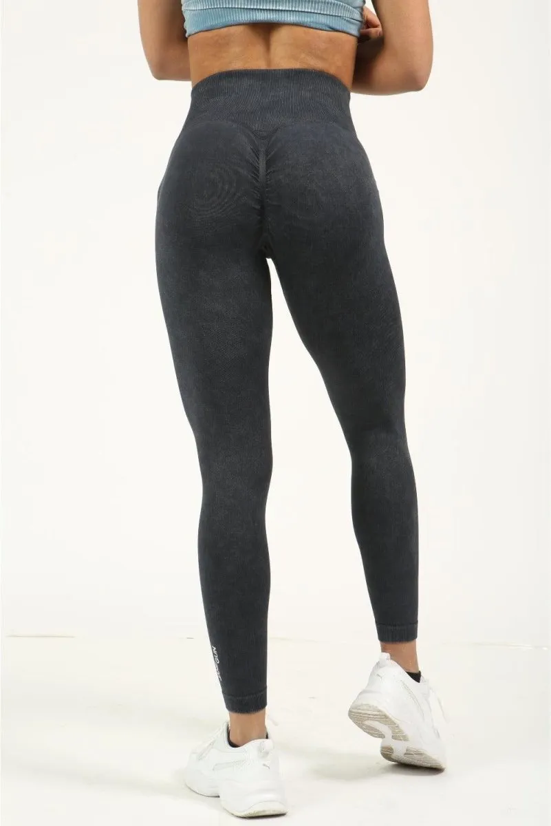 Scrunch Bum Leggings - Washed Charcoal