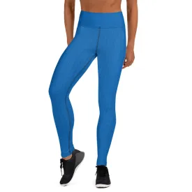 Starfish Blue High Waist Leggings