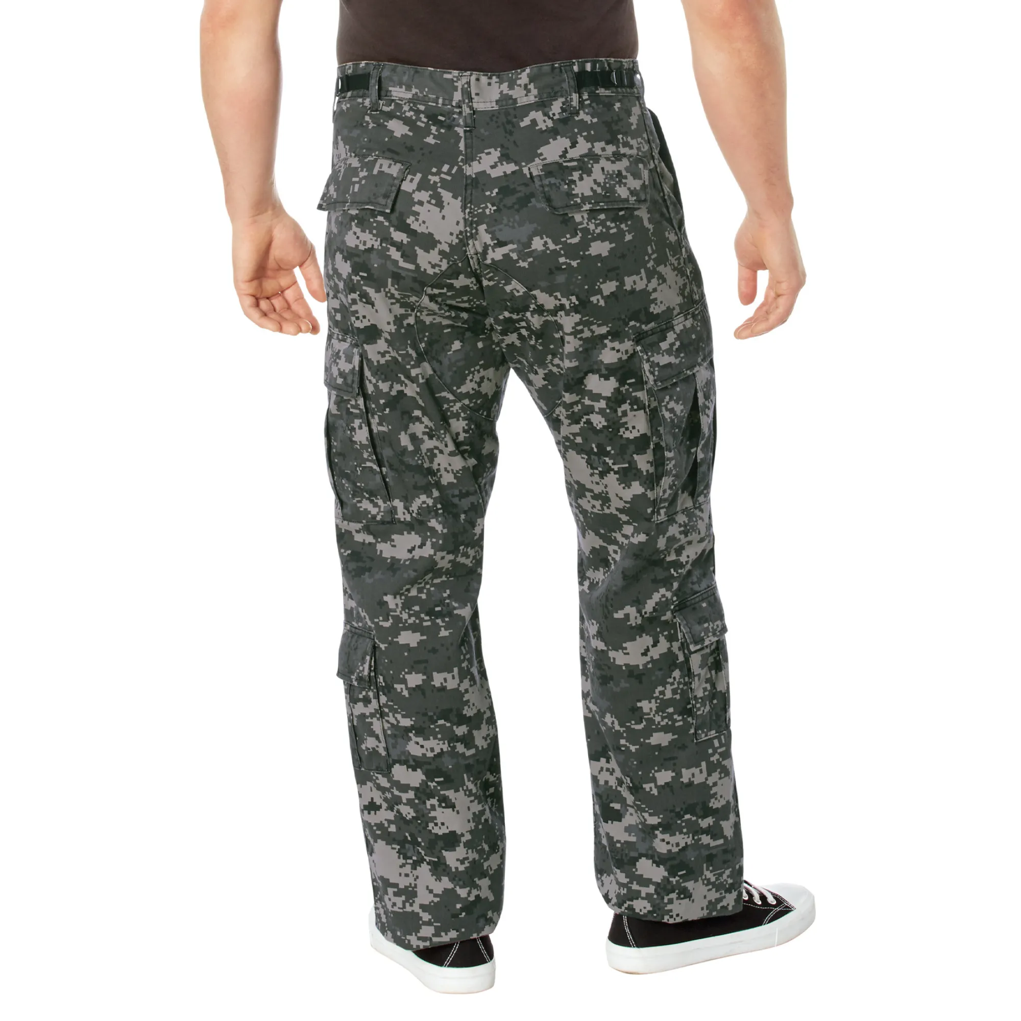 Subdued Urban Digital Camouflage - Military Vintage Paratrooper Fatigues