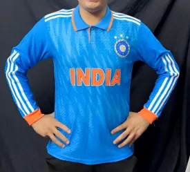 Team India Full Sleeve Jersey 2023-24 - Player Edition