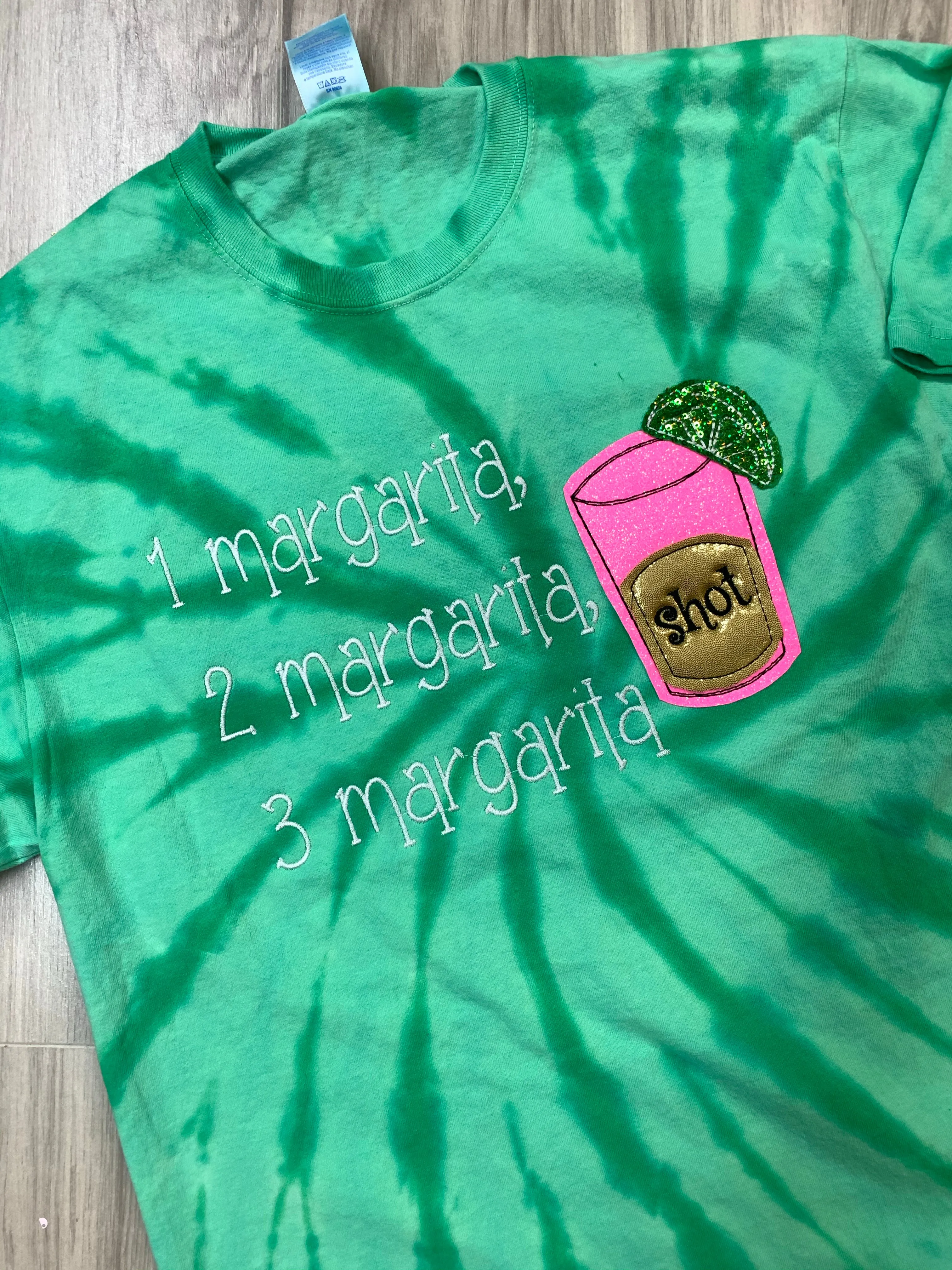 Tie Dye 1 Margarita, 2 Margarita Shirt - 2021