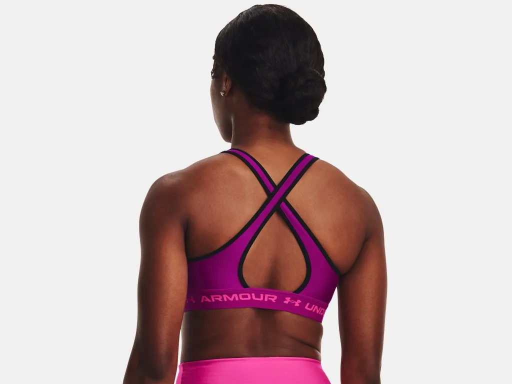 UA Women's Armour® Mid Crossback Sports Bra