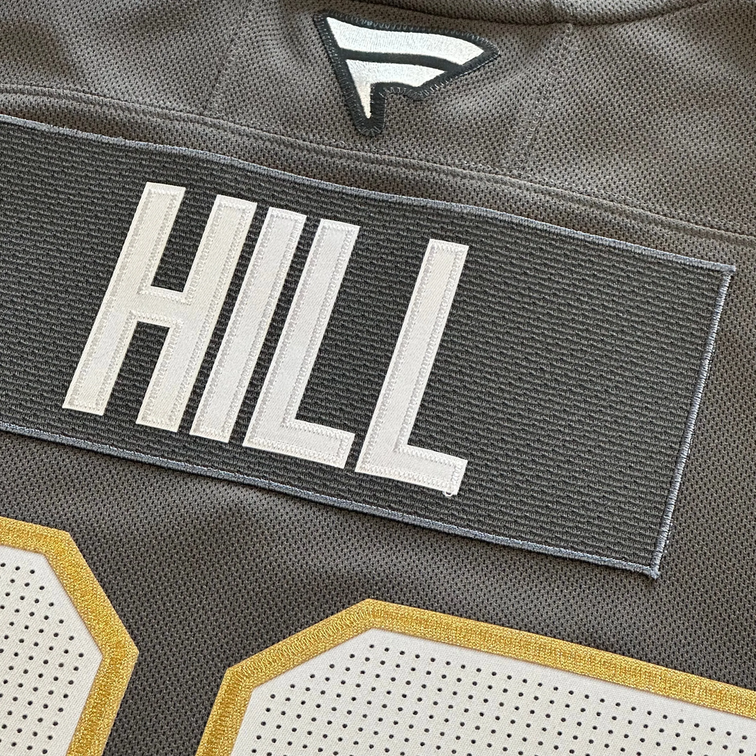 Vegas Golden Knights Premium Hill Jersey - Gray ***