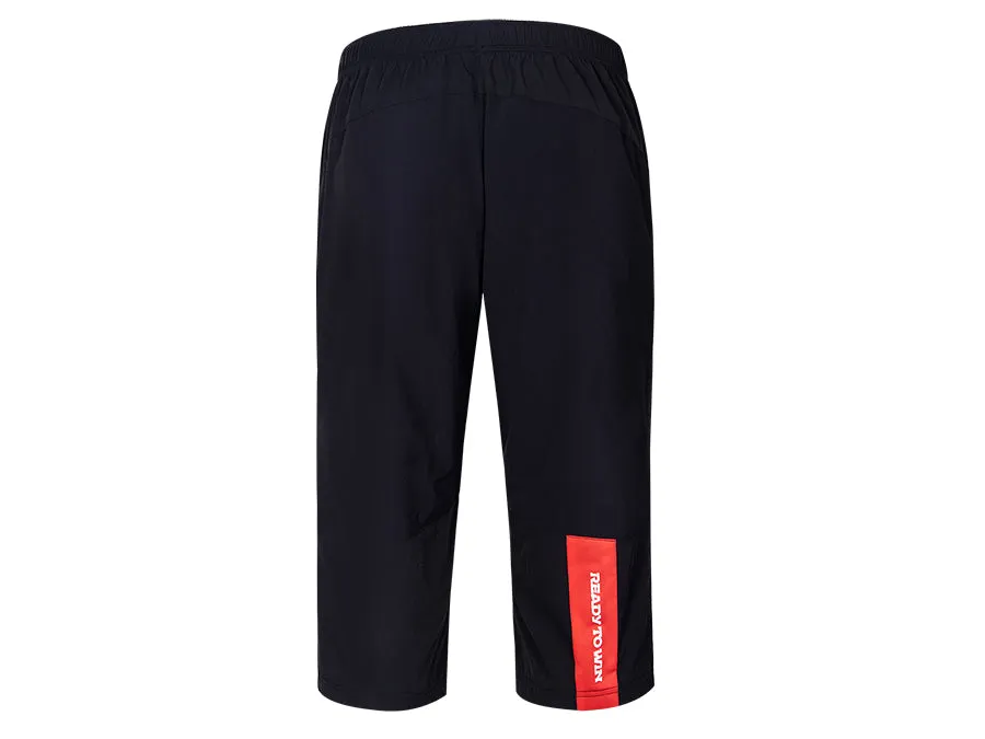 Victor R-10204C Badminton Unisex Cropped Pants [Black]