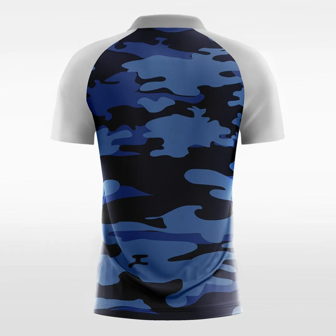 Vintage Camouflage - Custom Kids Soccer Jerseys Design Split