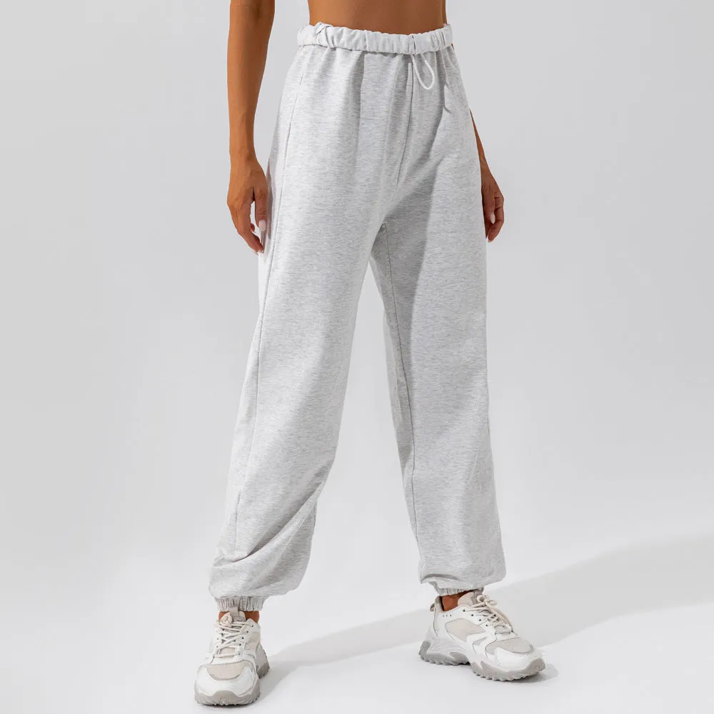 Waistband Loose Fitting Sports Pants