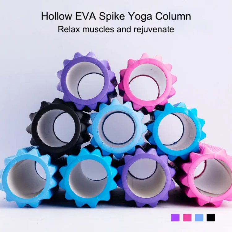 Yoga Pilates Fitness EVA Roller Muscle Relaxation Massage, Size: 45cm x 13cm (Pink)