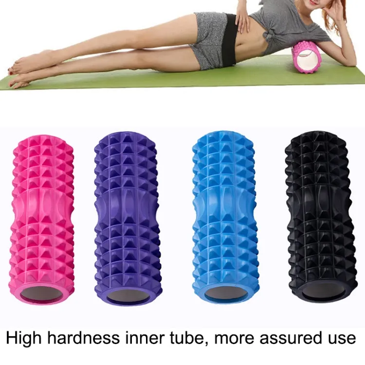 Yoga Pilates Fitness EVA Roller Muscle Relaxation Massage, Size: 45cm x 13cm (Pink)